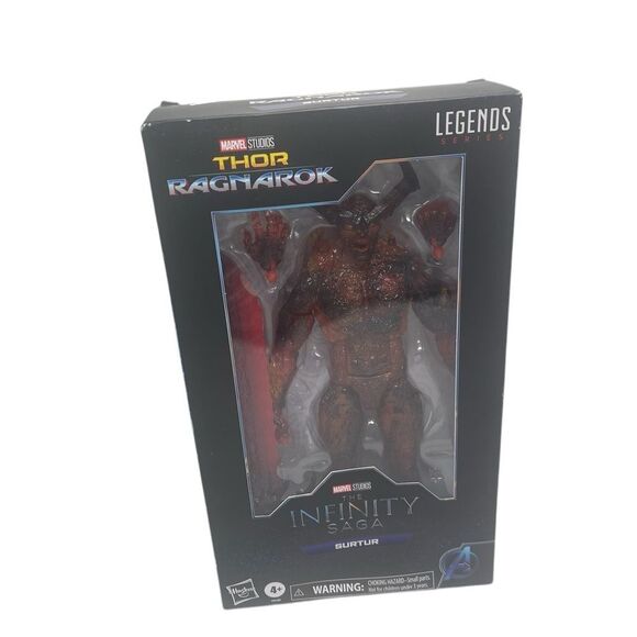Marvel Legends Infinity Saga Thor Ragnarok SURTUR Hasbro 12” Disney New - Picture 8 of 11